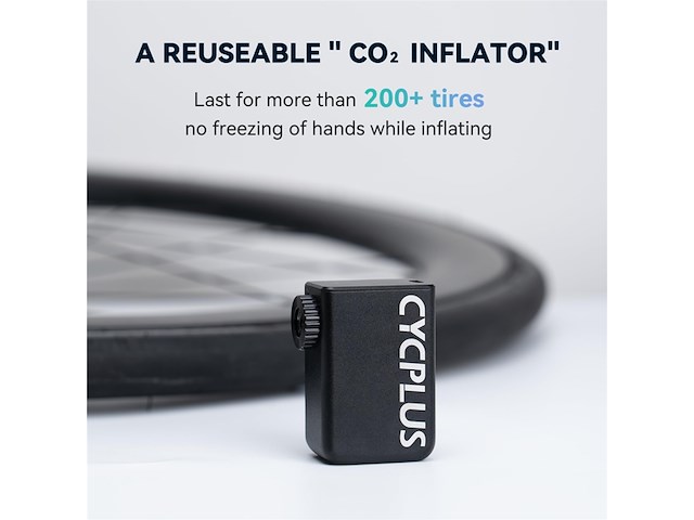 Cycplus as2 cube compressor transparant 100 psi - afbeelding 2 van  4