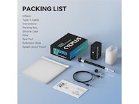 Cycplus as2 cube compressor transparant 100 psi - afbeelding 4 van  4