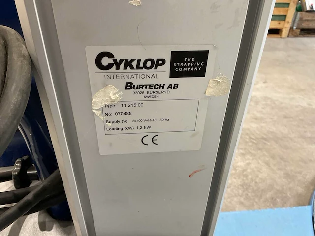 Cyklop 11 215 00 palletfoliewikkelaar - afbeelding 7 van  9