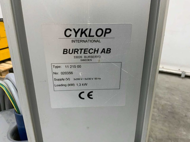 Cyklop 1121500 palletfoliewikkelaar - afbeelding 9 van  9