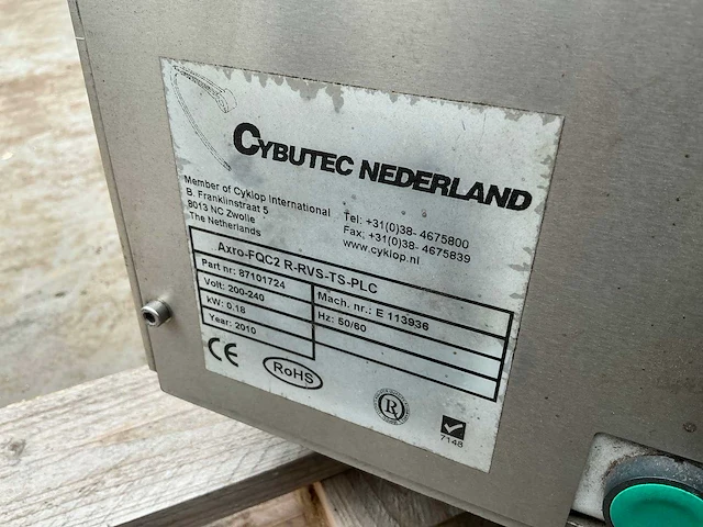 Cyklop axro-fcq2 elastiek bindmachine (3x) - afbeelding 11 van  11