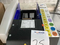 Cyklop elektronische natplakbandmachine incl. doos met rollen tapepapier - afbeelding 4 van  6