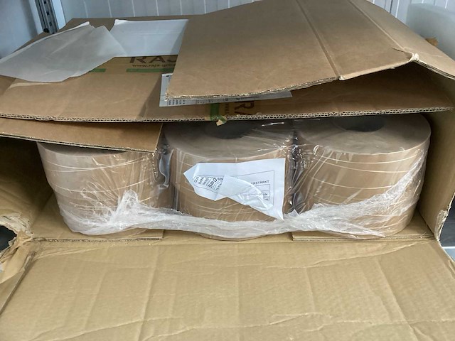 Cyklop elektronische natplakbandmachine incl. doos met rollen tapepapier - afbeelding 6 van  6
