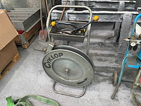 Cyklop omsnoeringhaspel met ratelspanner en stalenband - afbeelding 3 van  9