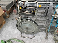 Cyklop omsnoeringhaspel met ratelspanner en stalenband - afbeelding 4 van  9