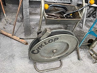 Cyklop omsnoeringhaspel met ratelspanner en stalenband - afbeelding 5 van  9