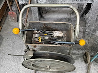 Cyklop omsnoeringhaspel met ratelspanner en stalenband - afbeelding 8 van  9