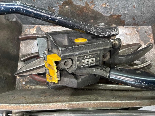 Cyklop omsnoeringhaspel met ratelspanner en stalenband - afbeelding 9 van  9