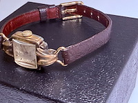 Cyma mechanisch dameshorloge met goudkeurmerk (20 micron) - afbeelding 3 van  9