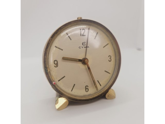 Cyma zwitserse tafelklok, defect - afbeelding 2 van  5