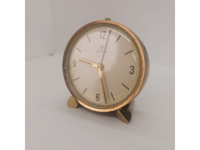 Cyma zwitserse tafelklok - afbeelding 3 van  5
