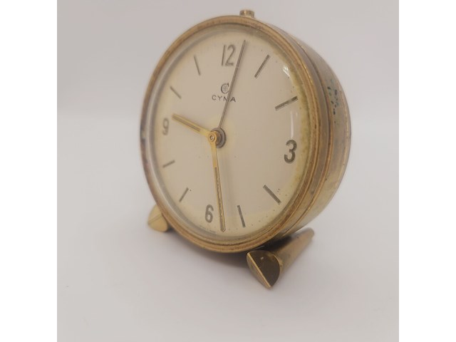Cyma zwitserse tafelklok - afbeelding 4 van  5
