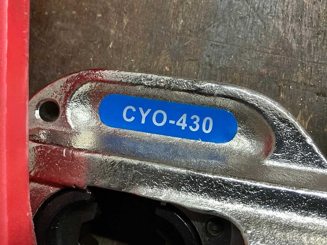 Cyo-430 hydraulische krimptang - afbeelding 6 van  9