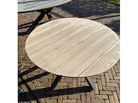 Cyprus - tuintafel(120cm) - afbeelding 3 van  4