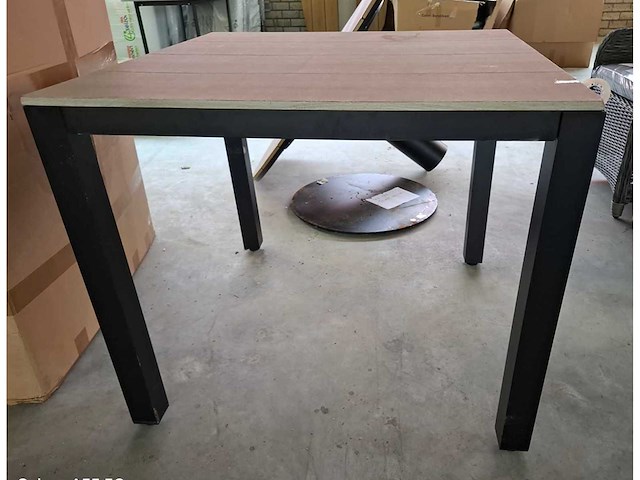 Cyprus - tuintafel(90x90cm) - afbeelding 2 van  4