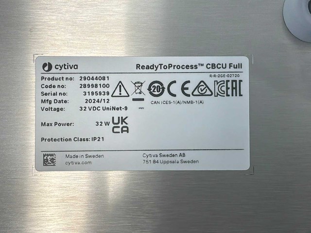 Cytiva readytoprocess bioreactorsysteem - afbeelding 6 van  10