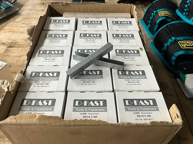 D fast 95/14 c nk partij nieten - afbeelding 2 van  3