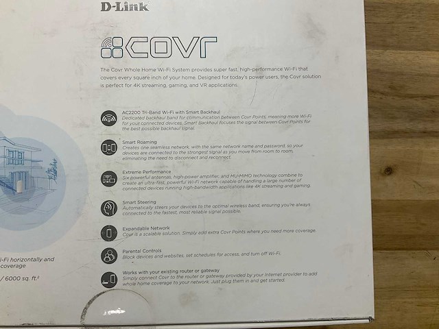 D link ac2200 covr wifi systeem - afbeelding 3 van  4