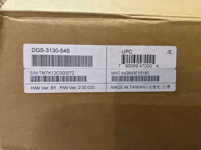 D-link dgs-3130-54s switch - afbeelding 4 van  4