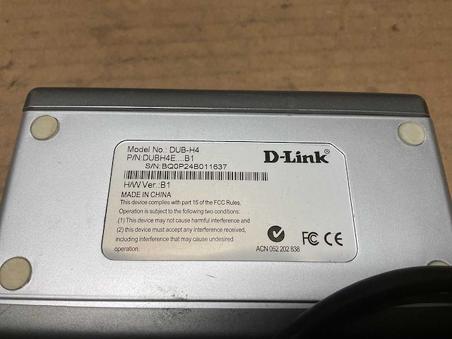 D-link dub-h4 usb 2.0 hub - afbeelding 4 van  4