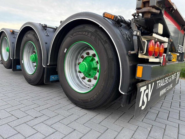 D-tec - container transport - flexitrailer - oplegger - 2019 - os-64-bg - afbeelding 7 van  21