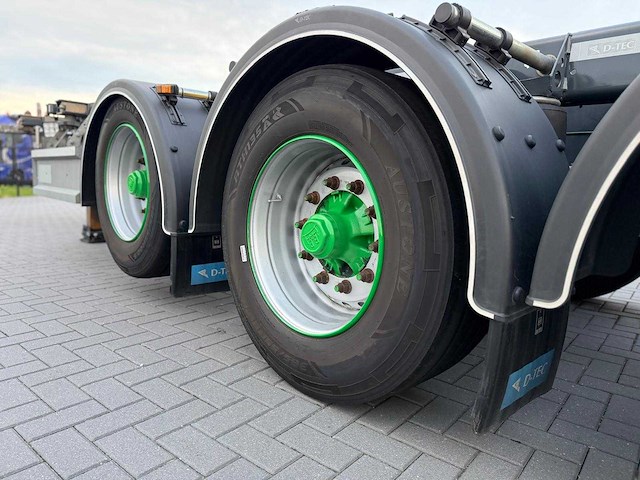 D-tec - container transport - flexitrailer - oplegger - 2019 - os-64-bg - afbeelding 8 van  21