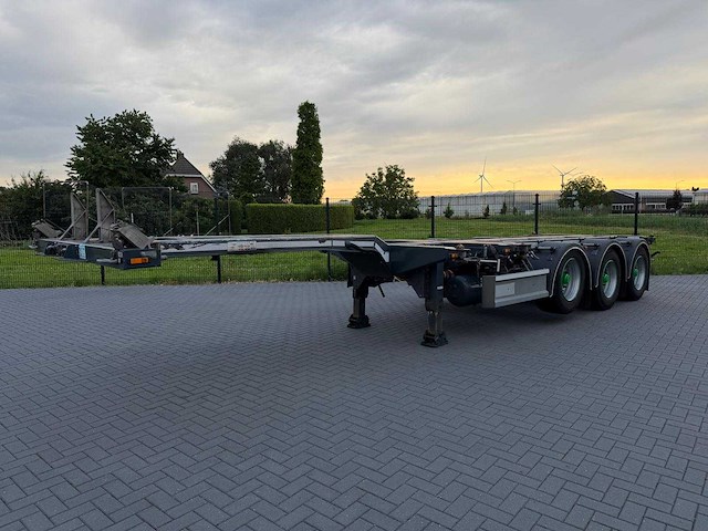 D-tec - container transport - flexitrailer - oplegger - 2019 - os-64-bg - afbeelding 1 van  21