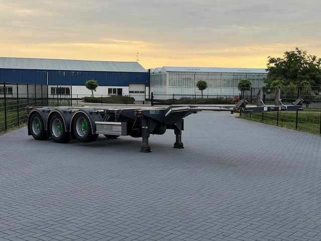 D-tec - container transport - flexitrailer - oplegger - 2019 - os-64-bg - afbeelding 12 van  21