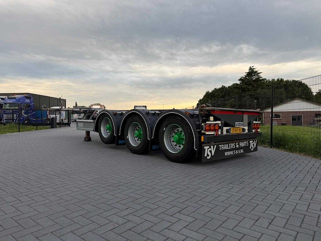 D-tec - container transport - flexitrailer - oplegger - 2019 - os-64-bg - afbeelding 18 van  21