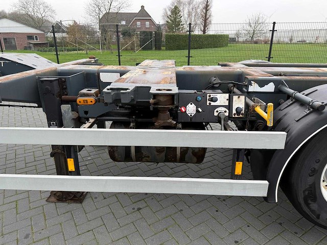 D-tec - ft-43-03v - lift assen voor en achter - uitschuifbaar - container chassis - 2005 - oplegger - afbeelding 5 van  31