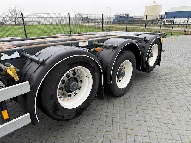 D-tec - ft-43-03v - lift assen voor en achter - uitschuifbaar - container chassis - 2005 - oplegger - afbeelding 6 van  31