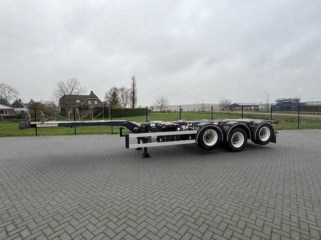 D-tec - ft-43-03v - lift assen voor en achter - uitschuifbaar - container chassis - 2005 - oplegger - afbeelding 1 van  31
