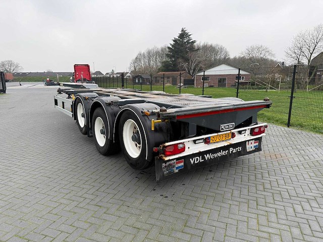D-tec - ft-43-03v - lift assen voor en achter - uitschuifbaar - container chassis - 2005 - oplegger - afbeelding 18 van  31