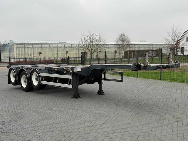D-tec - ft-43-03v - lift assen voor en achter - uitschuifbaar - container chassis - 2005 - oplegger - afbeelding 12 van  31