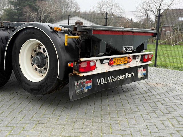 D-tec - ft-43-03v - lift assen voor en achter - uitschuifbaar - container chassis - 2005 - oplegger - afbeelding 27 van  31