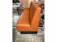 D2m | modulaire loungebank | cognac 140x75x100cm (2x) - afbeelding 3 van  5