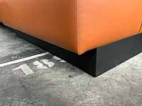 D2m | modulaire loungebank | cognac 140x75x100cm (2x) - afbeelding 5 van  5