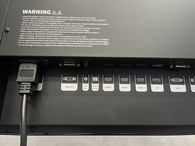 D3 - 84" monitor op verrijdbare standaard - afbeelding 2 van  17
