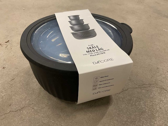 Da core 300248 set á 4 stuks bewaardozen (2x) - afbeelding 1 van  2