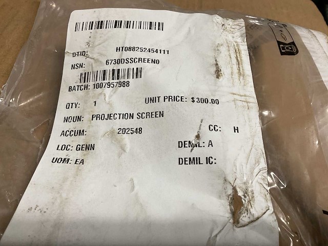 Da-lite model c projectiescherm - afbeelding 4 van  4