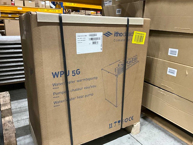 Daalderop water/water warmtepomp individuele bron 5.5kw - afbeelding 1 van  4