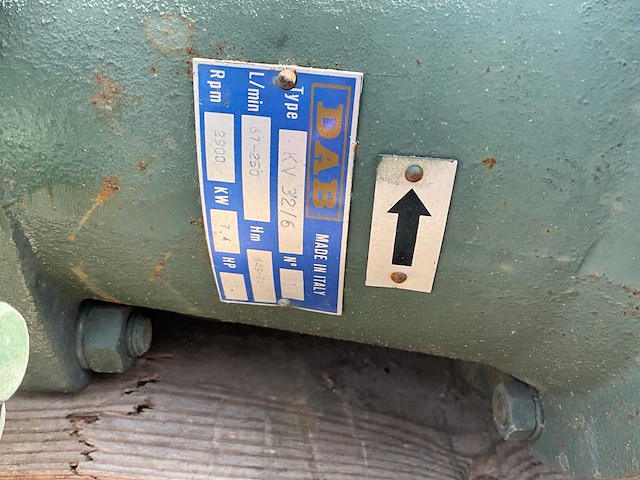 Dab kv32/6 vuilwaterpomp - afbeelding 6 van  6