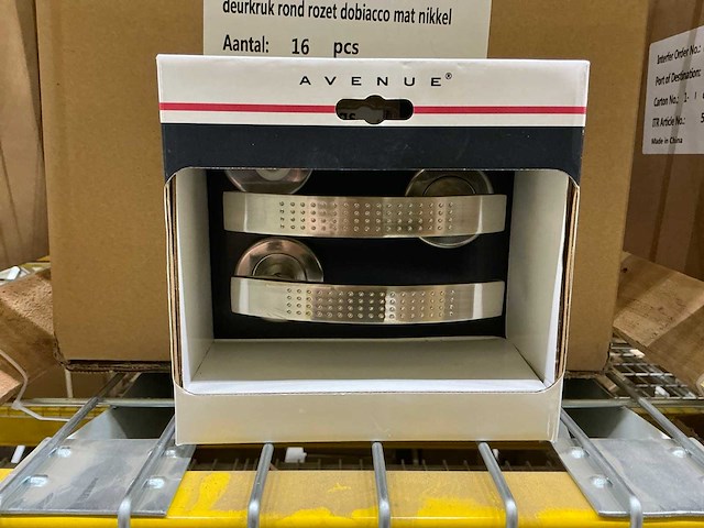 Dabbiaco rond rozet deurbeslag (32x) - afbeelding 2 van  4
