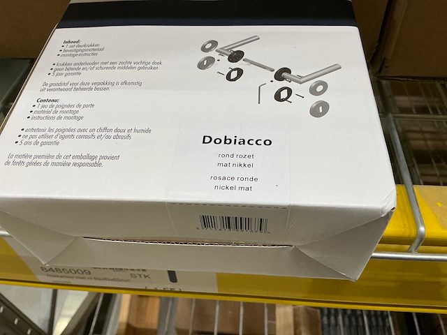 Dabbiaco rond rozet deurbeslag (32x) - afbeelding 4 van  4