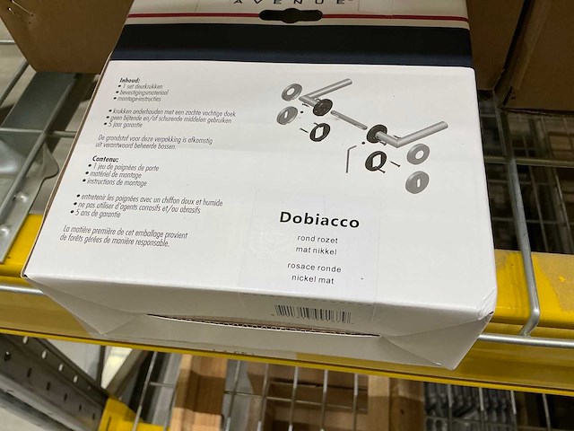 Dabbiaco rond rozet deurbeslag (32x) - afbeelding 4 van  4
