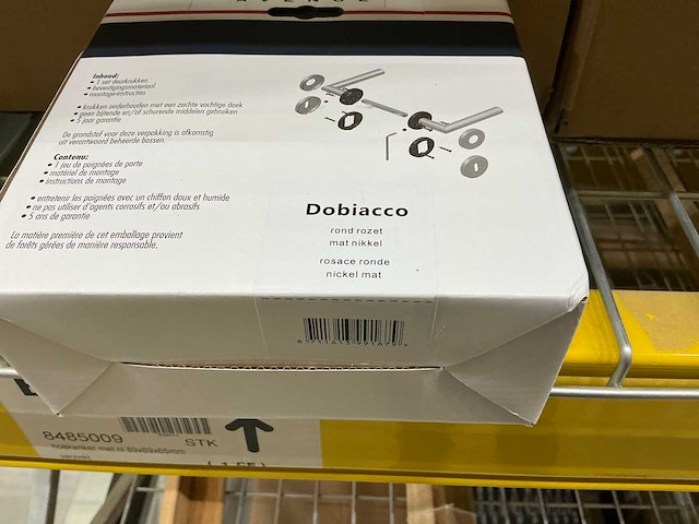 Dabbiaco rond rozet deurbeslag (64x) - afbeelding 4 van  4