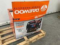 Daewoo - 2023 - gdax9250e-3 - benzine stroomgenerator 230/400v