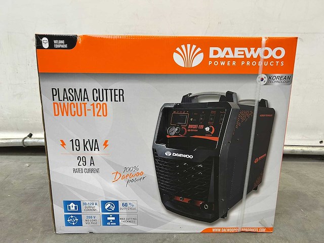 Daewoo - 2024 - dwcut120 - plasmasnijmachine - afbeelding 4 van  11