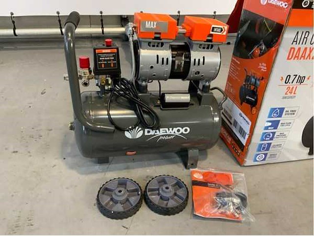Daewoo - 2025 - daax 24l - luchtcompressor - afbeelding 10 van  10