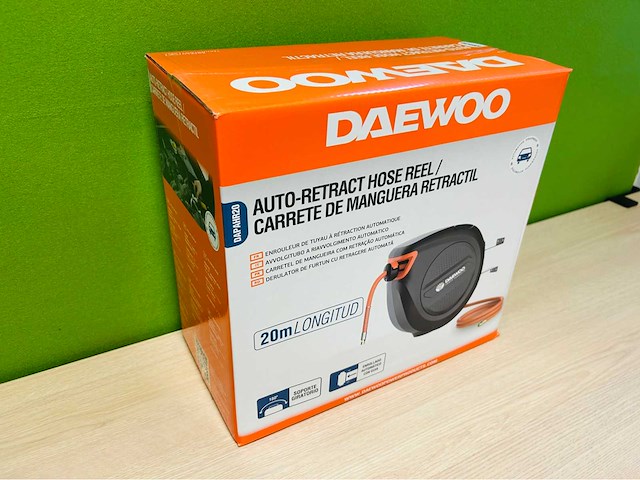 Daewoo - 2025 - dapahr20 - automatisch oprolbare slanghaspel 20m - afbeelding 2 van  3